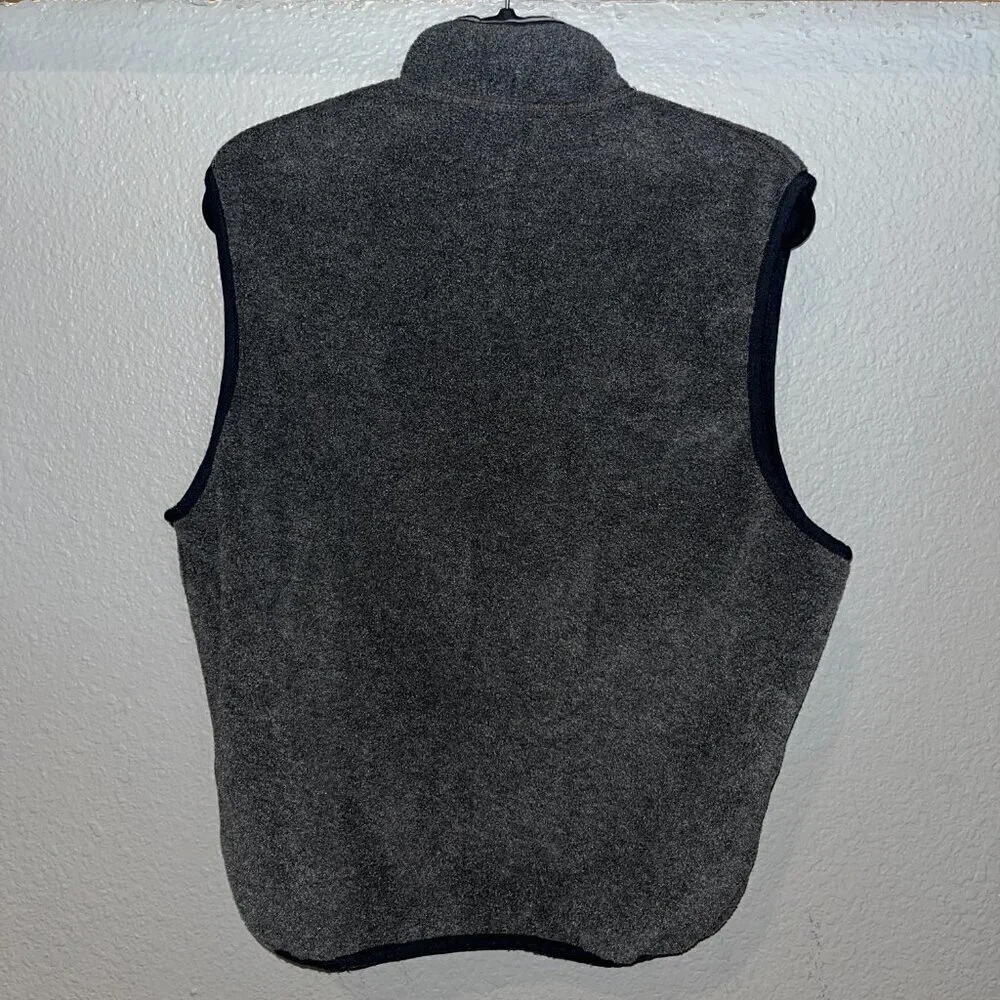 POLO SPORT RALPH LAUREN Reversible Gray to Orange Men's Full Zip Vest - EUC -M